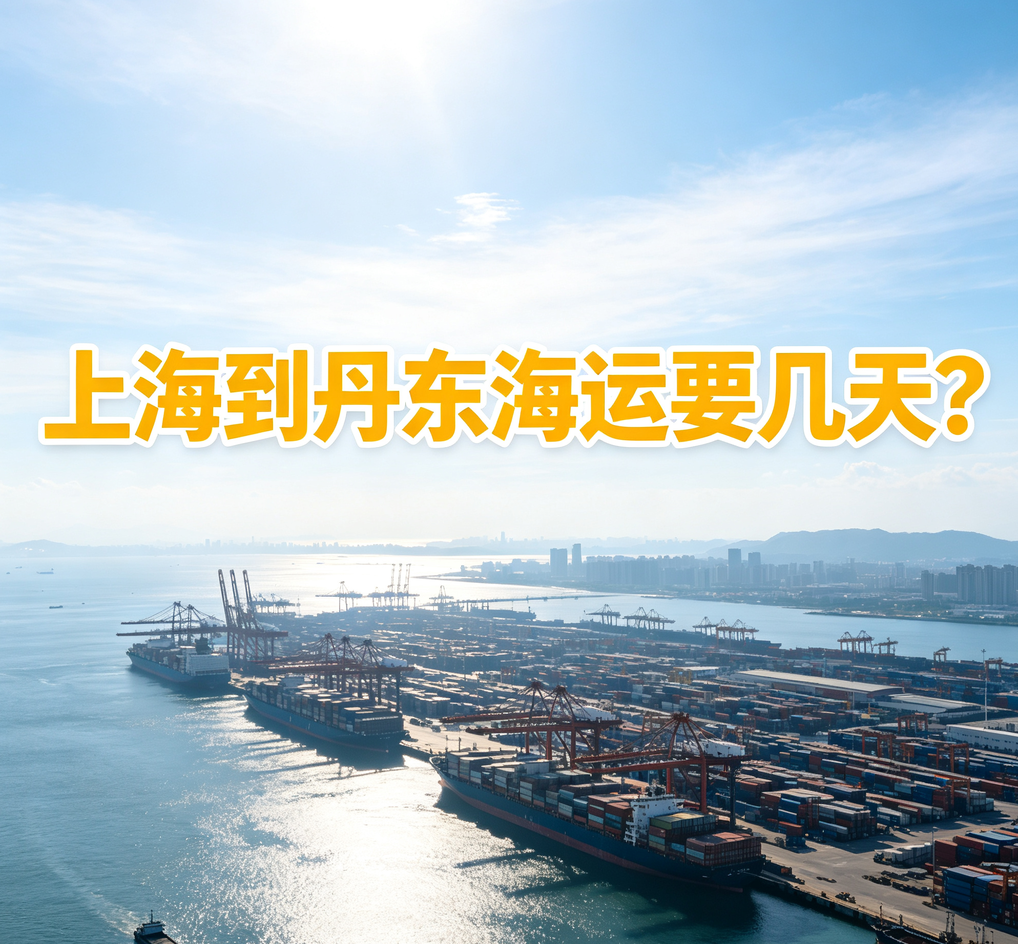 上海到丹东海运要几天????????